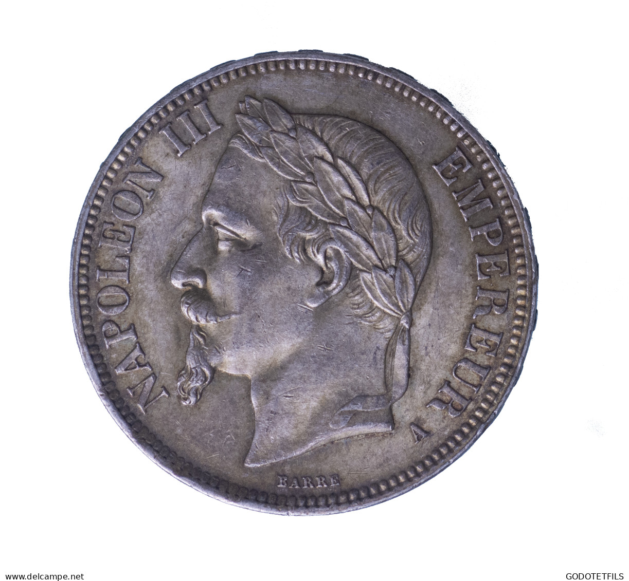 France-Second Empire-5 Francs Napoléon III 1867 Paris - 5 Francs (goud)