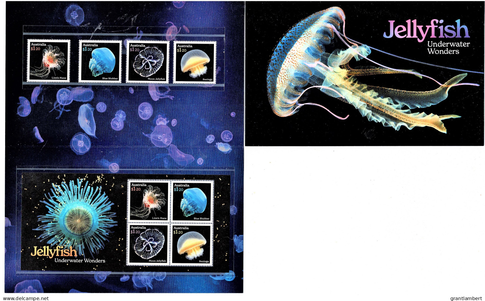 Australia 2023 Jellyfish - Underwater Wonders Presentation Pack - Presentation Packs