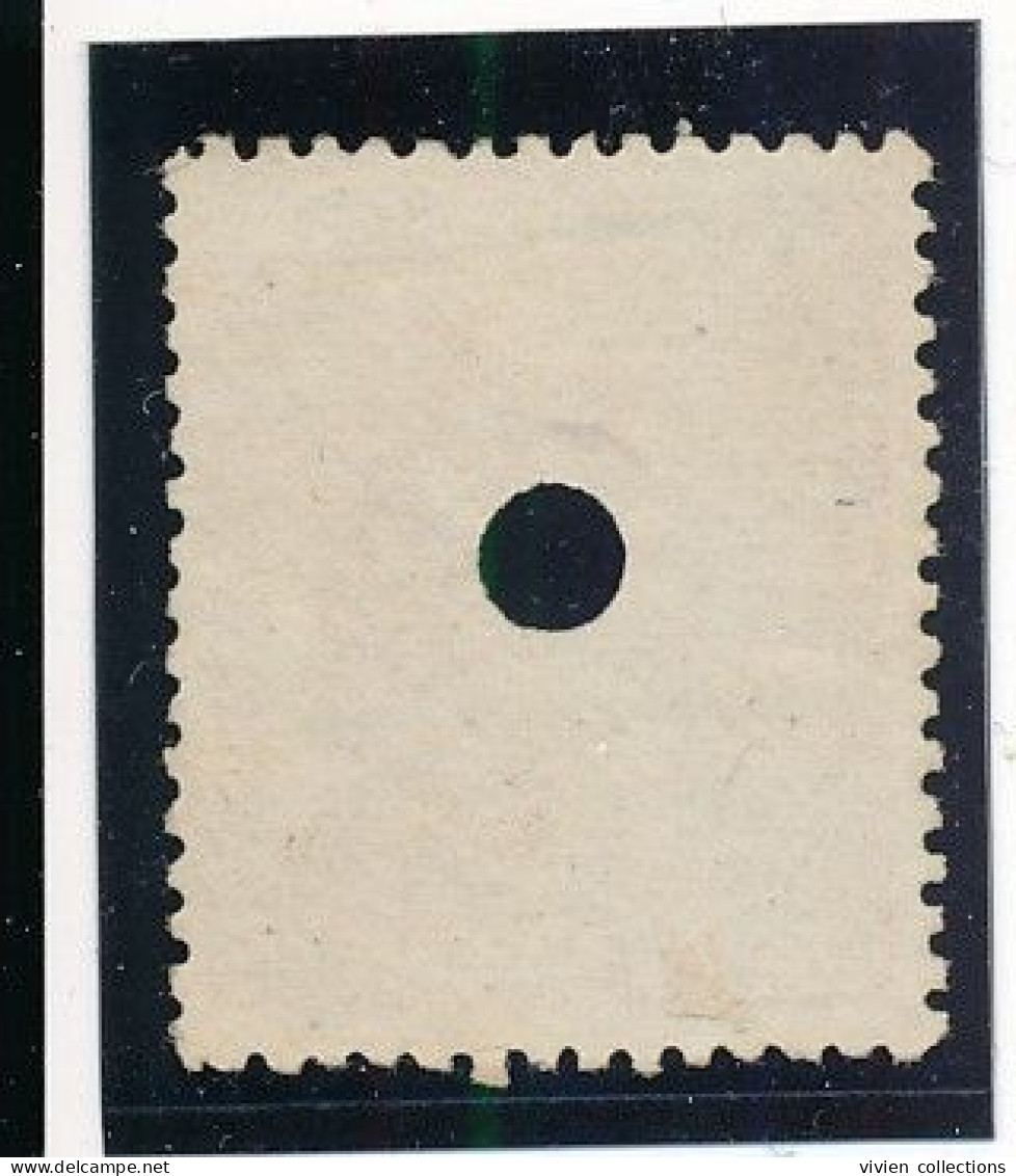Espagne N° 138 Annulé Par Perforation - Unused Stamps