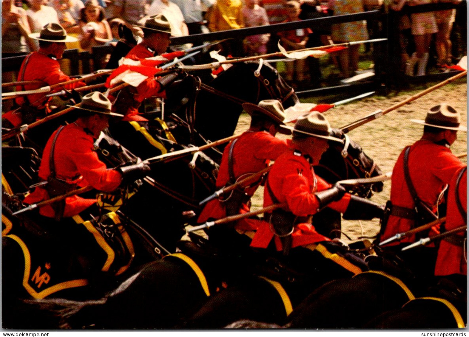 Canada Royal Canadian Mounted Police Musical Parade The Charge - Moderne Kaarten