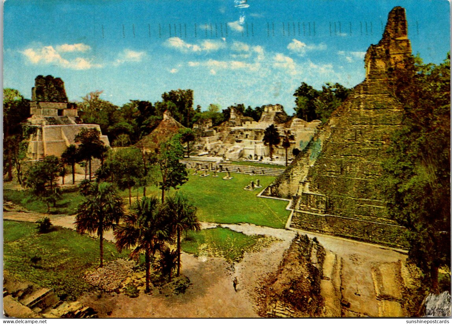 Guatemala MaIn Palace Tikol-Peten 1997 - Guatemala