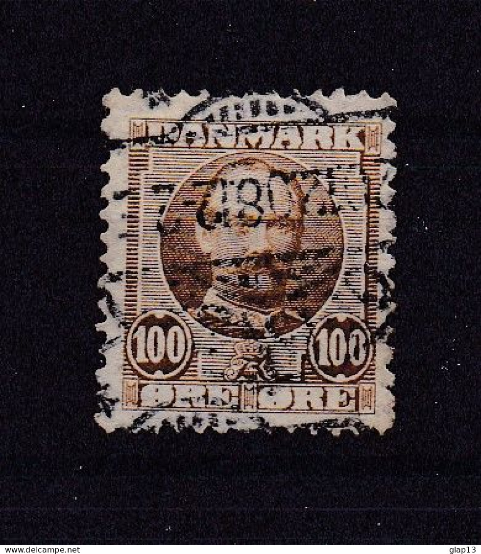 DANEMARK 1907 TIMBRE N°61 OBLITERE FREDERIC VIII - Usati