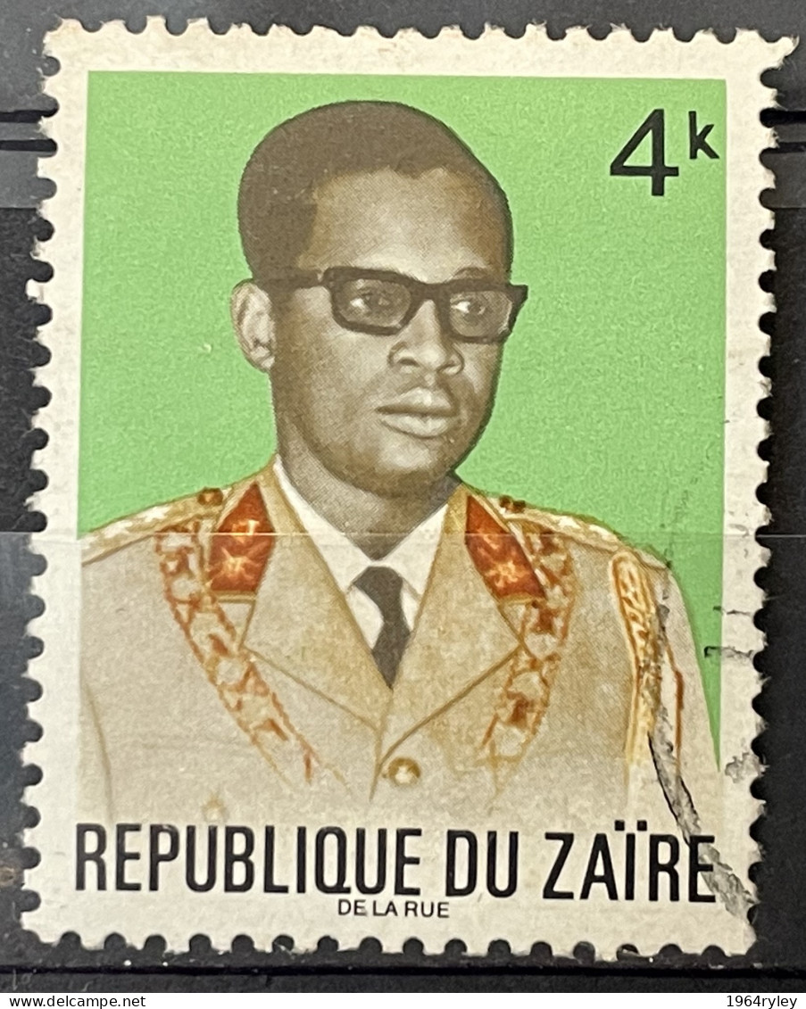 ZAIRE - (0) - 1972 -   # 762 - Used Stamps
