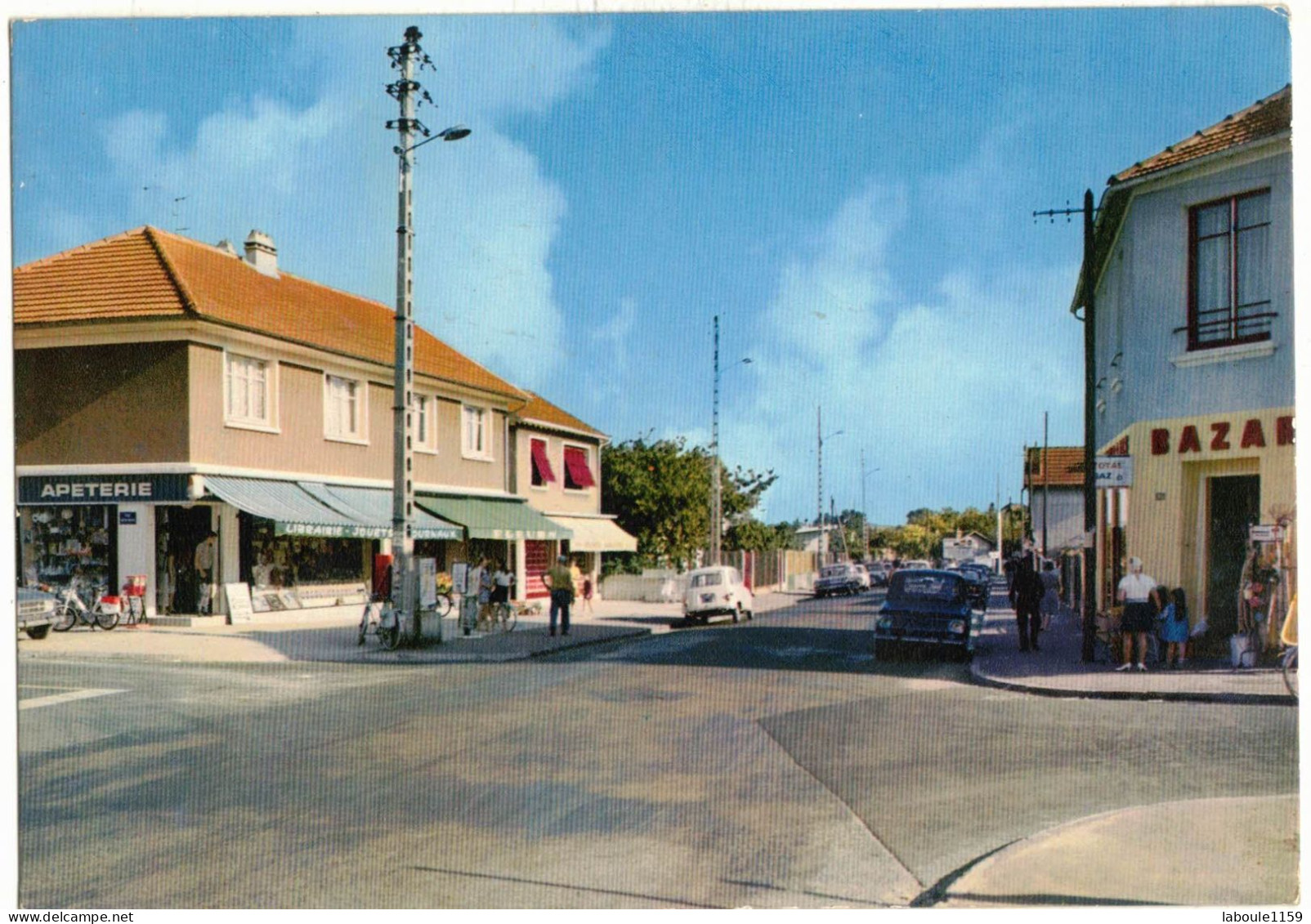 93 - TREMBLAY LÈS GONESSE - TREMBLAY EN FRANCE : L'AVENUE DE PROVENCE - VOITURE RENAULT 4L DEVANTURE LIBRAIRIE PAPETERIE - Tremblay En France