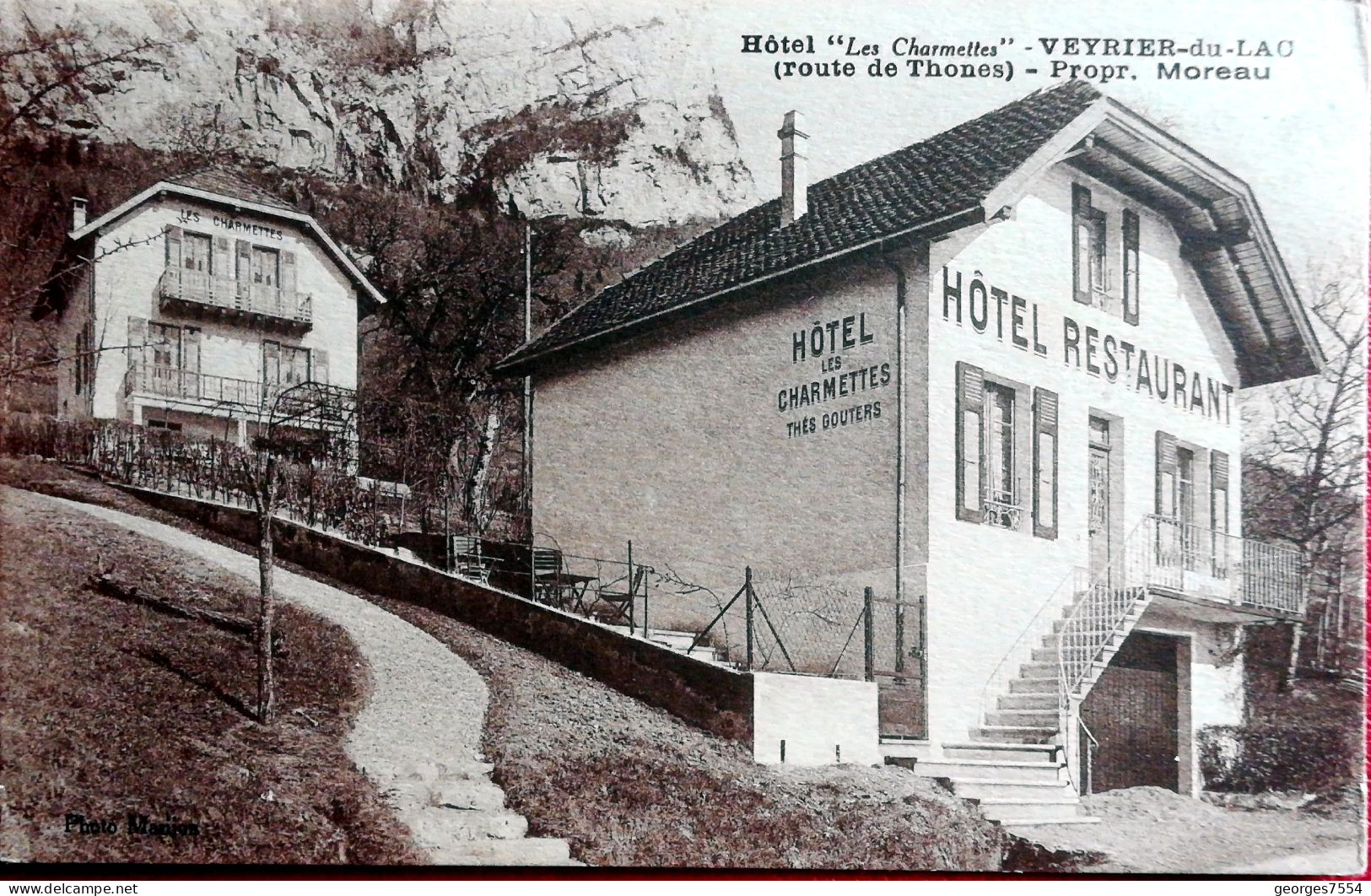 74 - VEYRIER DU LAC - HOTEL LES CHARMETTES - Veyrier