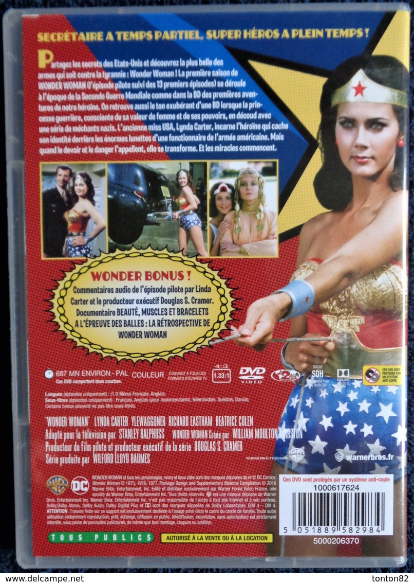 WONDER WOMAN - Première Saison - 5 DVD - 13 épisodes . - TV-Reeksen En Programma's