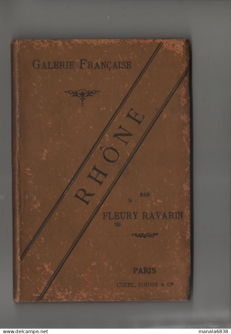 Rhône Galerie Française Fleury Ravarin Tampon 1897 Ecoles Communales De Lyon Curel Gougis - Rhône-Alpes