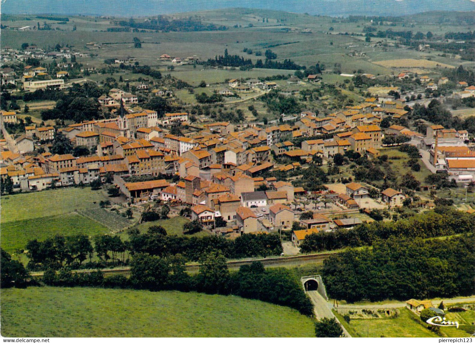 69 - Pontcharra Sur Turdine - Vue Générale Aérienne - Pontcharra-sur-Turdine