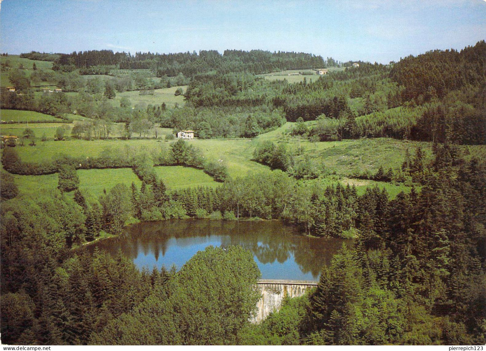 69 - Cours La Ville - Vue Générale Aérienne Du Barrage - Cours-la-Ville