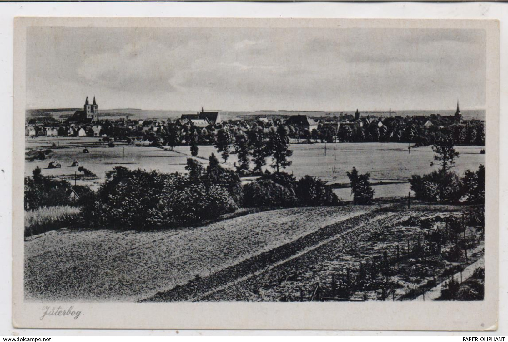 0-1700 JÜTERBOG, Panoramaansicht, Verlag Trinks - Leipzig - Jueterbog