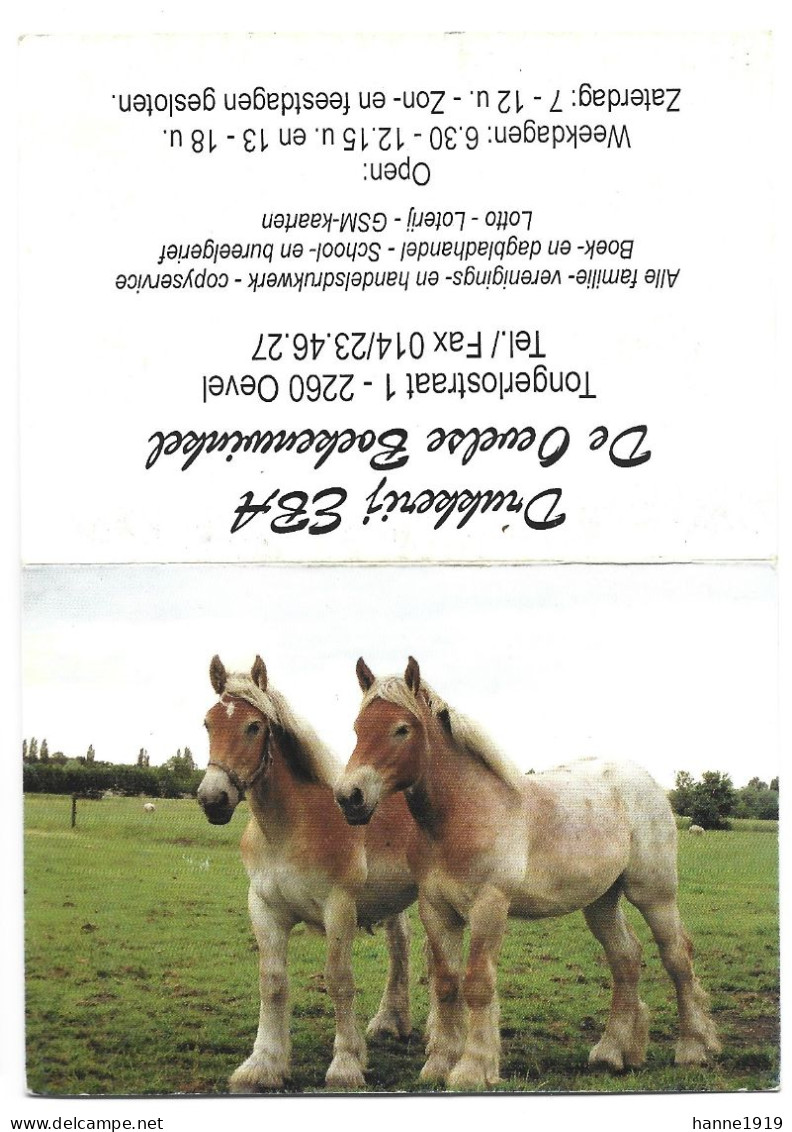 Oevel Drukkerij Eba Kalender Paard Horse Cheval Pferd Calendrier 2007 Calendar Htje - Petit Format : 2001-...