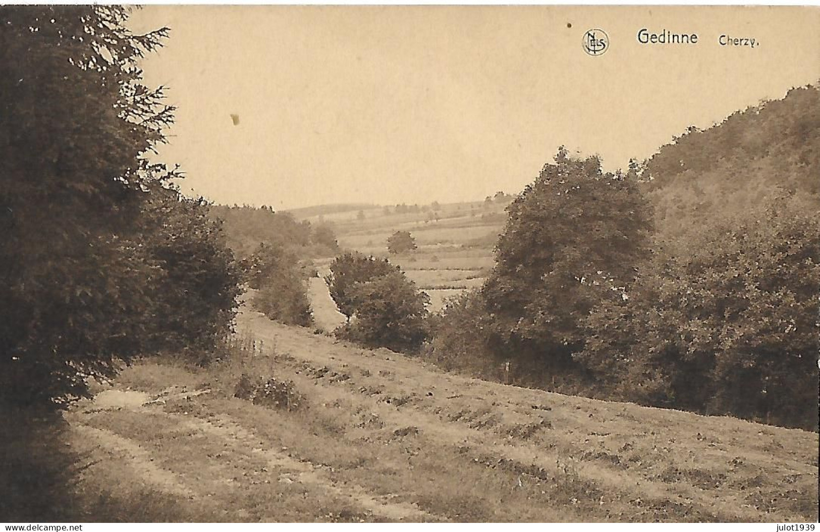 GEDINNE ..-- CHERZY . Peu Commune ! 1921 Vers LIEGE ( Bureau Des Travaux Du Téléphone ) . - Gedinne