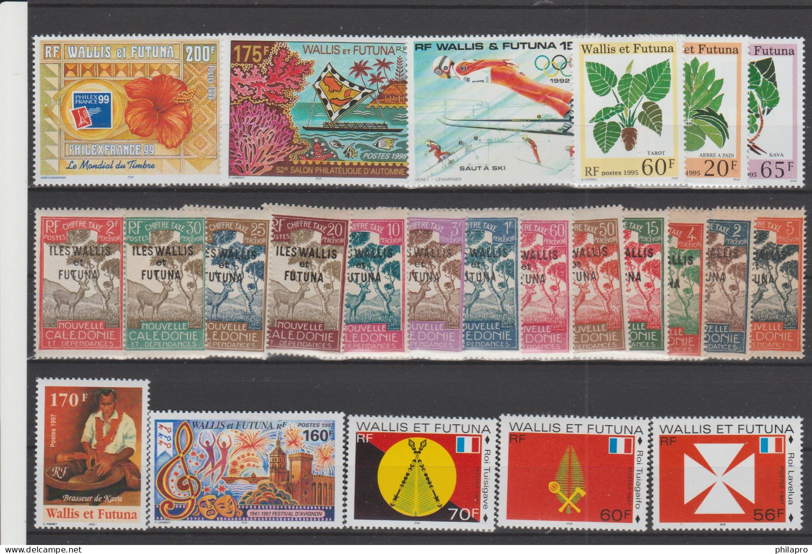 WALLIS & FUTUNA 2  Lots *Mint Hinged  Réf  T 1027 - Sonstige & Ohne Zuordnung