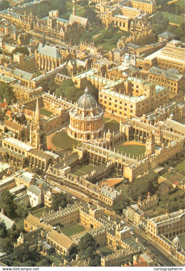 England Oxford City Centre Aerial View - Oxford