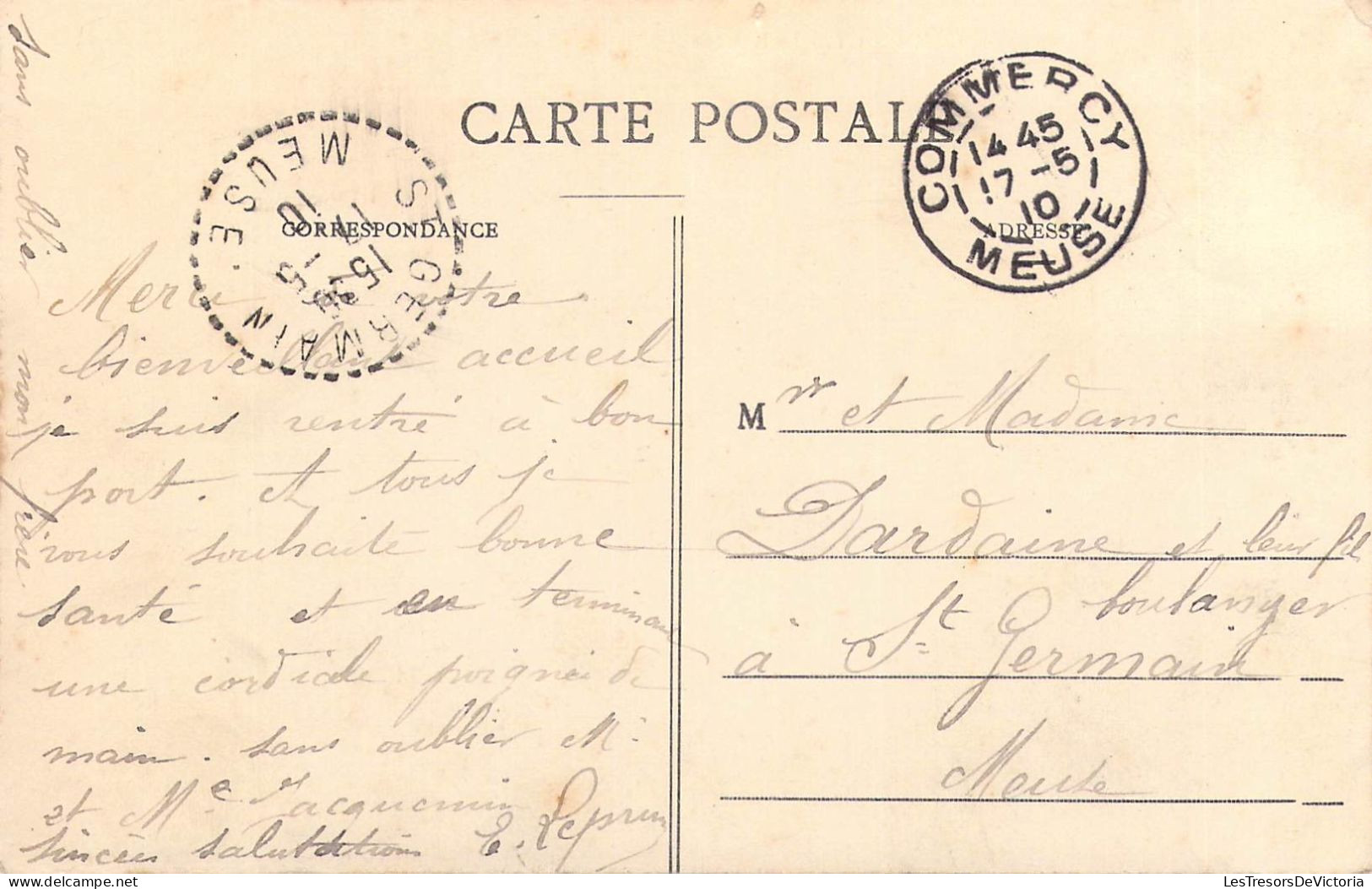 FRANCE - 55 - COMMERCY - Le Kiosque - Carte Postale Ancienne - Commercy