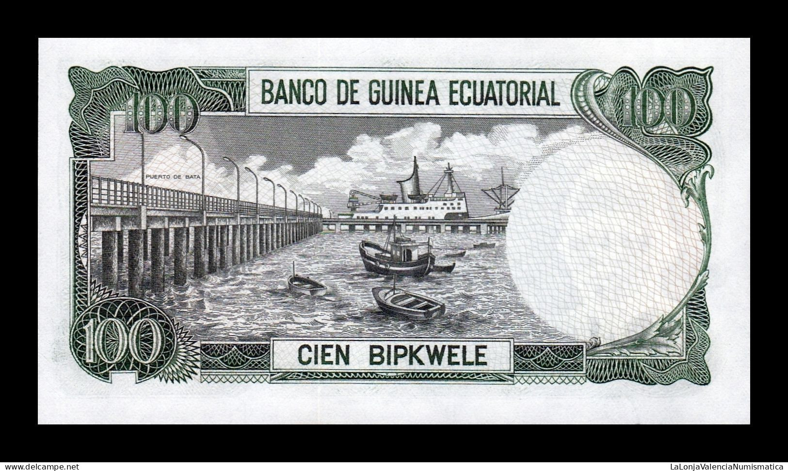 Equatorial Guinea Ecuatorial 100 Bipkwele 1979 Pick 14 Sc Unc - Equatoriaal-Guinea