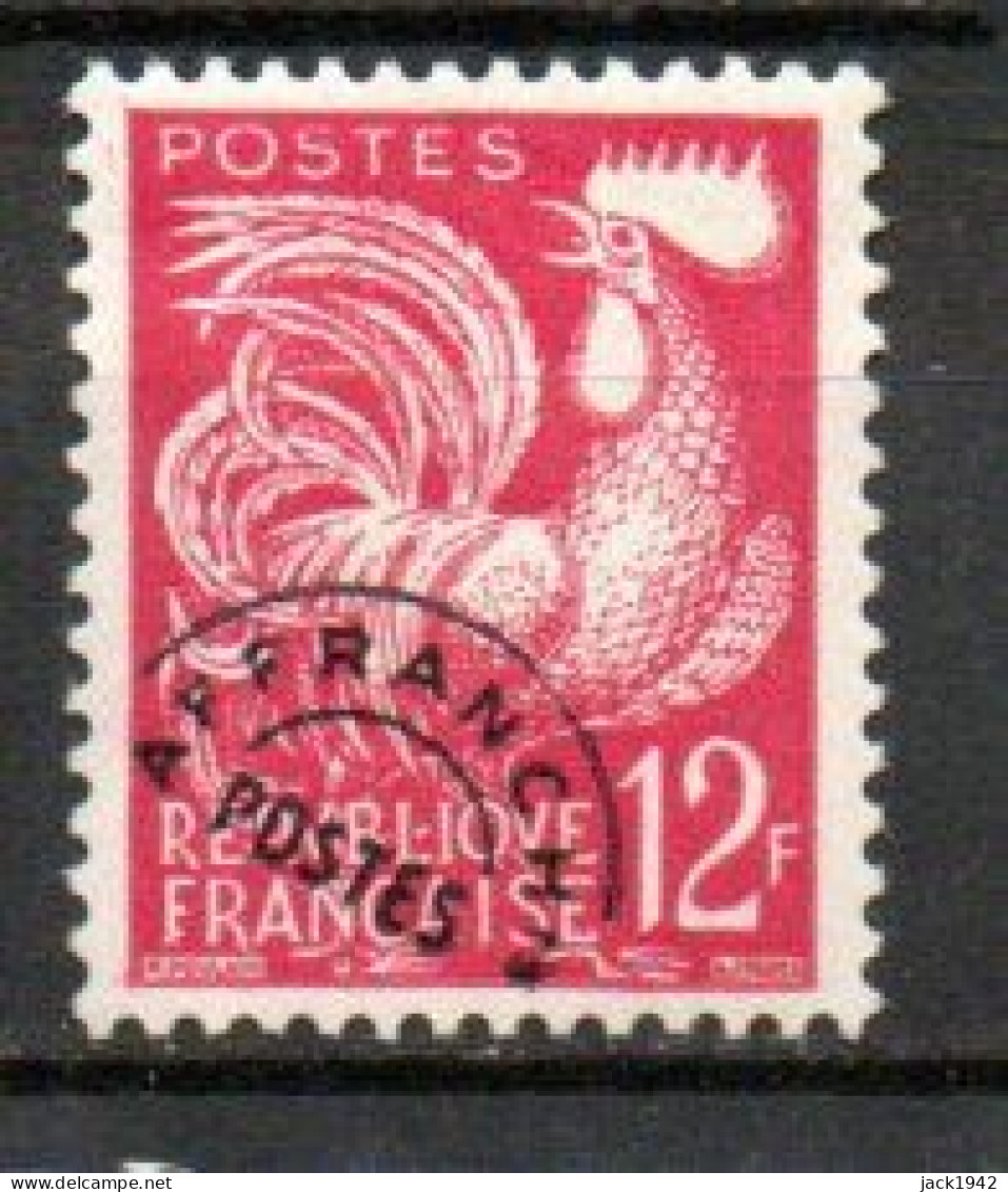 Préoblitéré Yvert N° 111, Type Coq Gaulois 12f * - 1953-1960