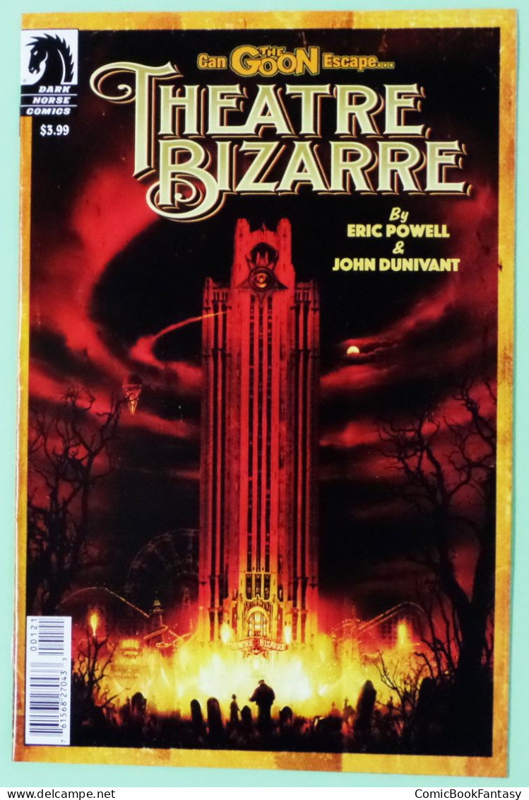 The Goon In Theatre Bizarre #1 Variant 2015 Dark Horse Comics - NM - Otros Editores