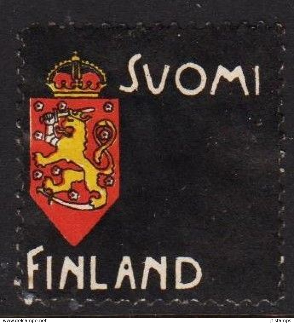 1900. SUOMI FINLAND. Mourning Stamp. Coat Of Arms. At Back "1 PENNI". No Gum.  (Michel Facit So1) - JF535601 - Nuovi