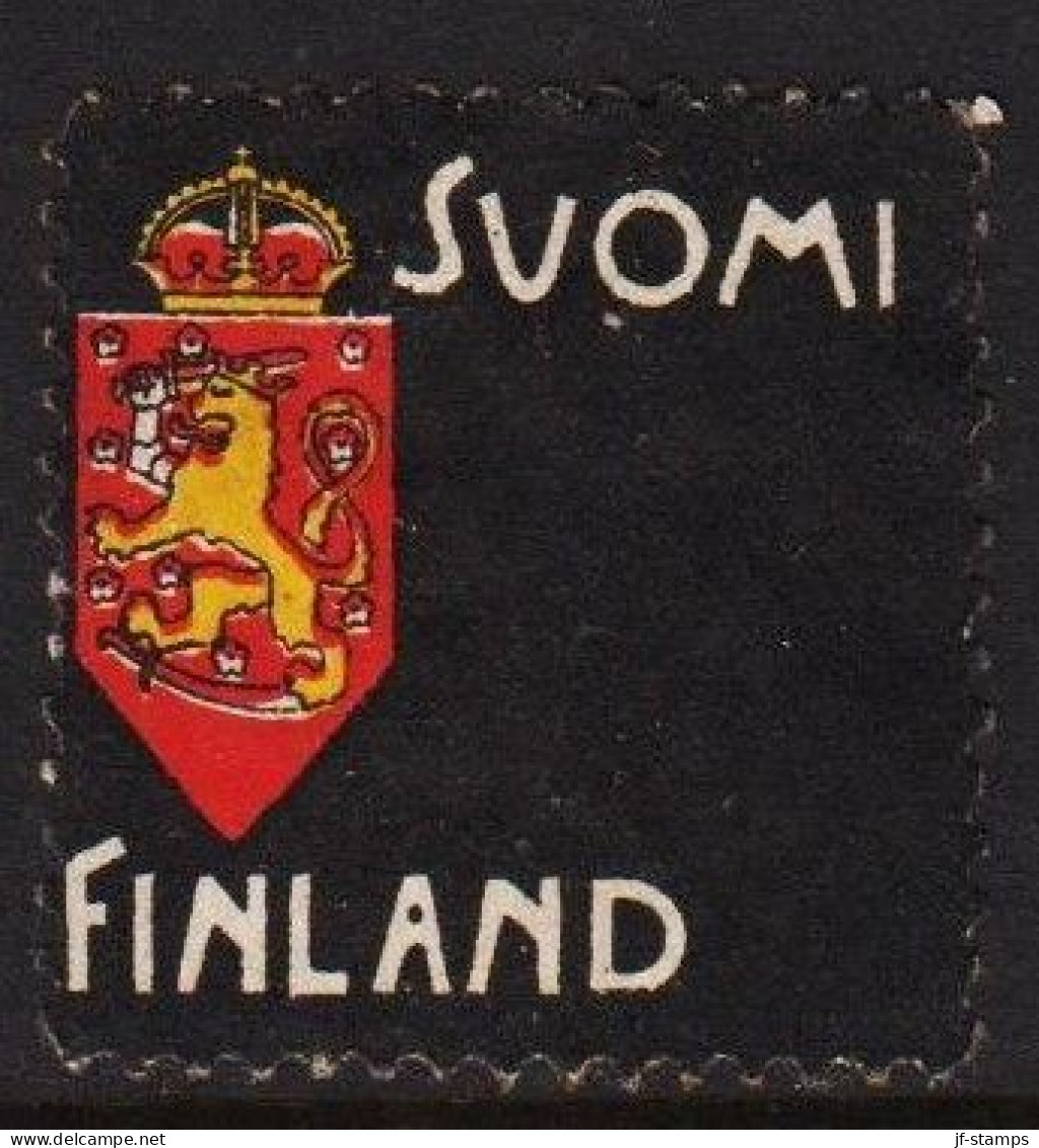 1900. SUOMI FINLAND. Mourning Stamp. Coat Of Arms. At Back "1 PENNI". No Gum.  (Michel Facit So1) - JF535606 - Ongebruikt