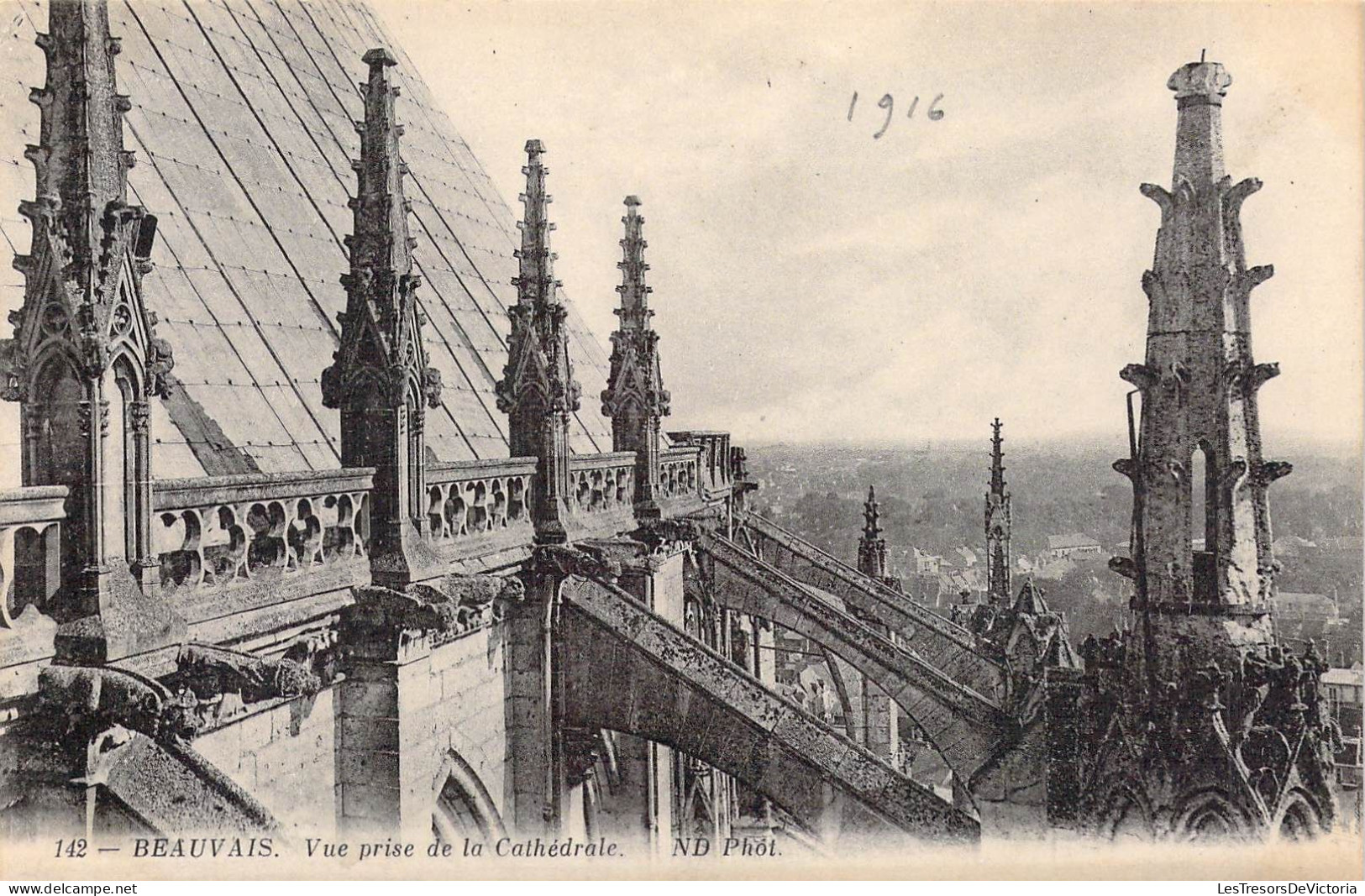 FRANCE - 60 - BEAUVAIS - Vue Prise De La Cathédrale - Carte Postale Ancienne - Beauvais