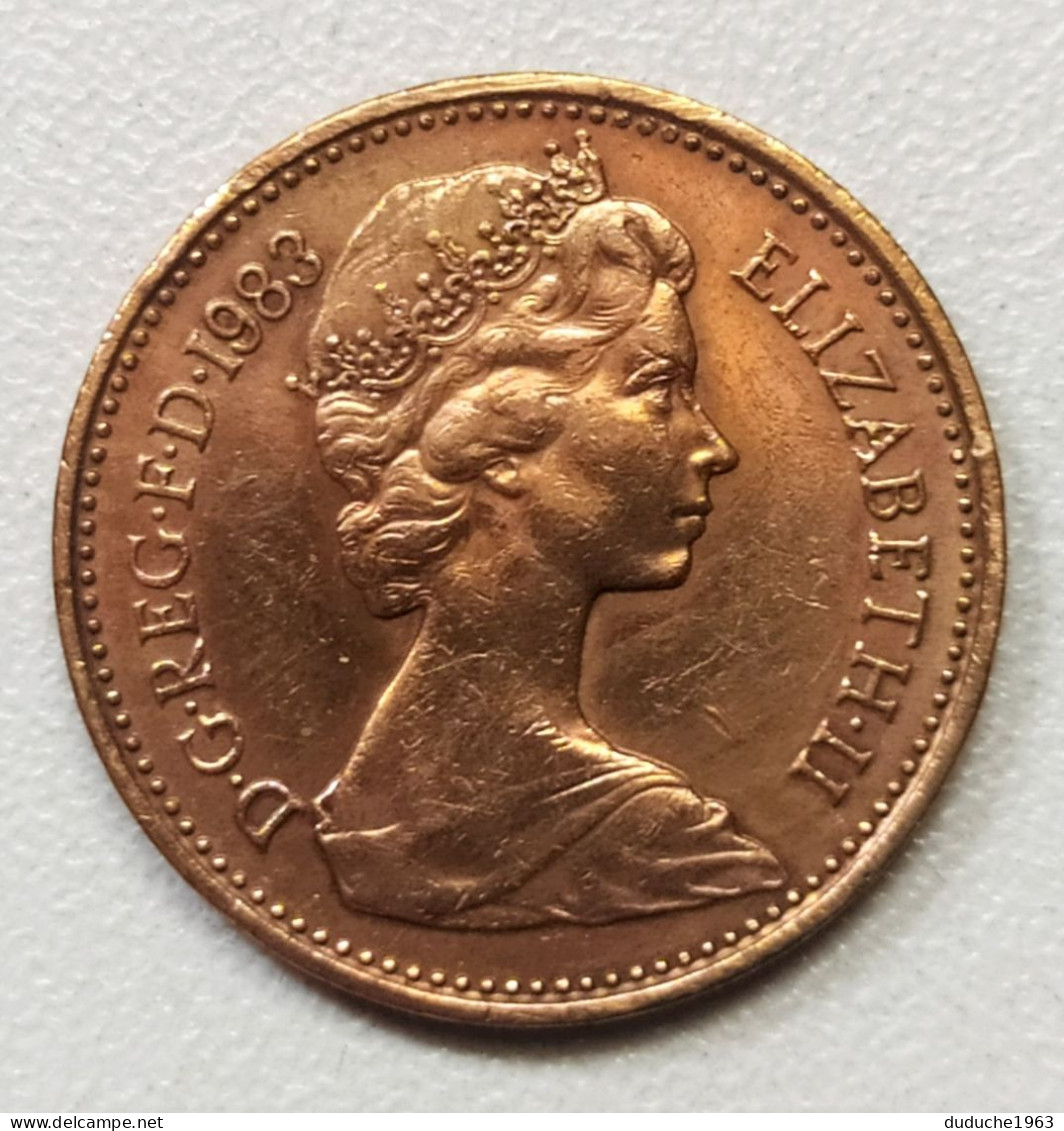 Grande Bretagne - 1 Penny 1983 - 1 Penny & 1 New Penny
