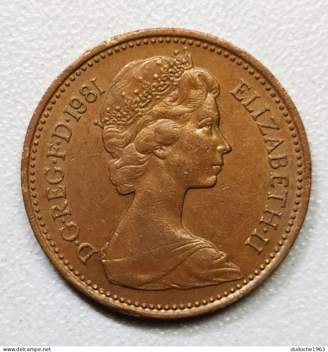 Grande Bretagne - 1 Penny 1981 - 1 Penny & 1 New Penny