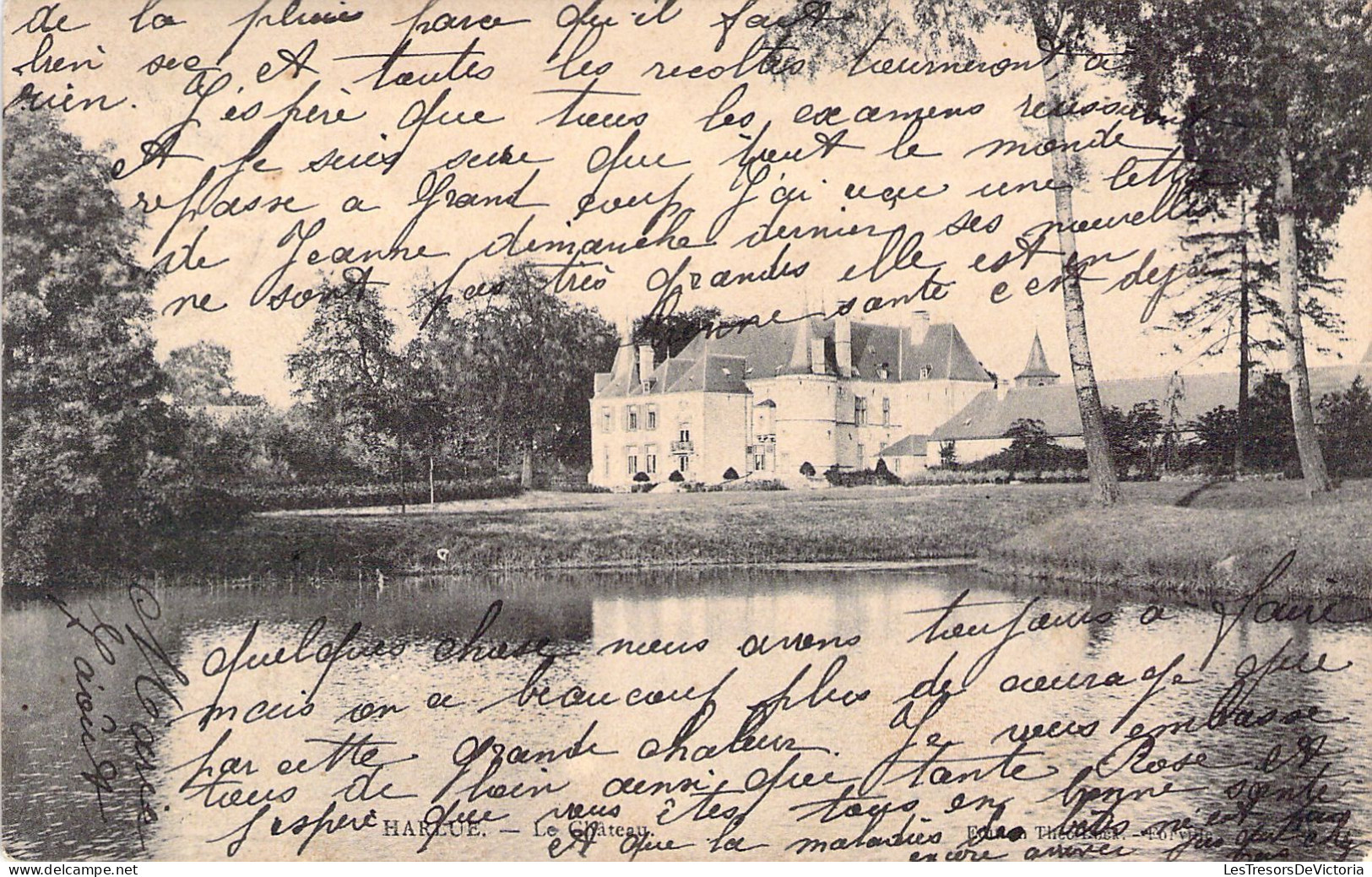 BELGIQUE - HARLUE - Le Château - Carte Postale Ancienne - Otros & Sin Clasificación