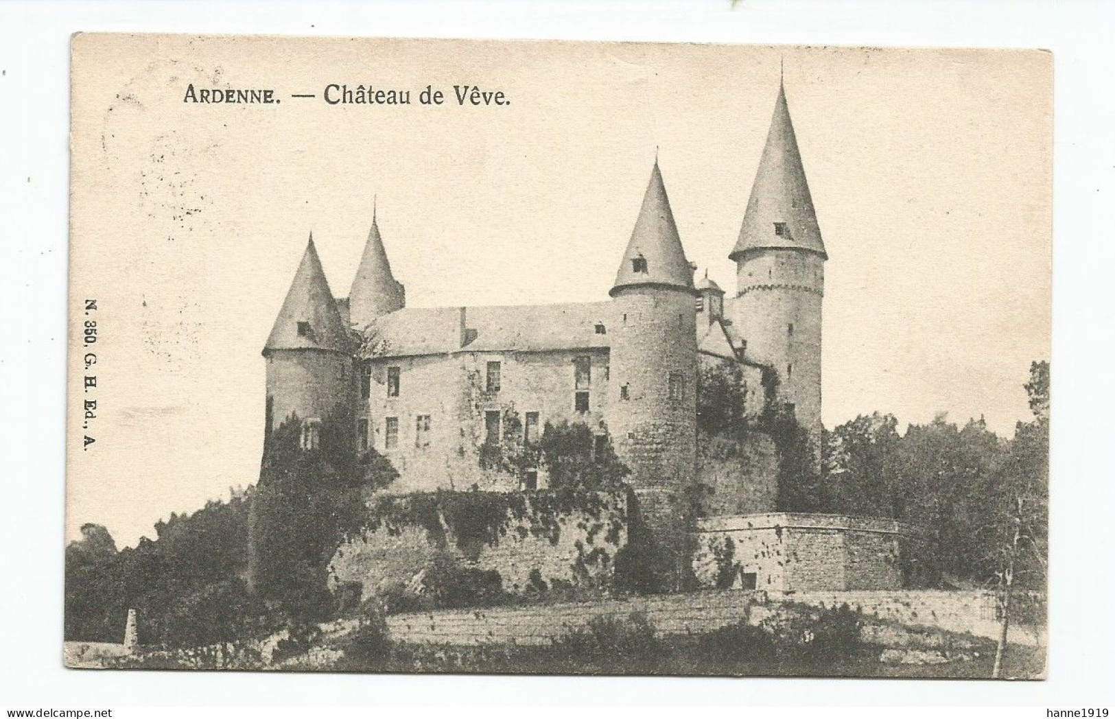 Houyet Ardenne Chateau De Vêve Namur Htje - Houyet