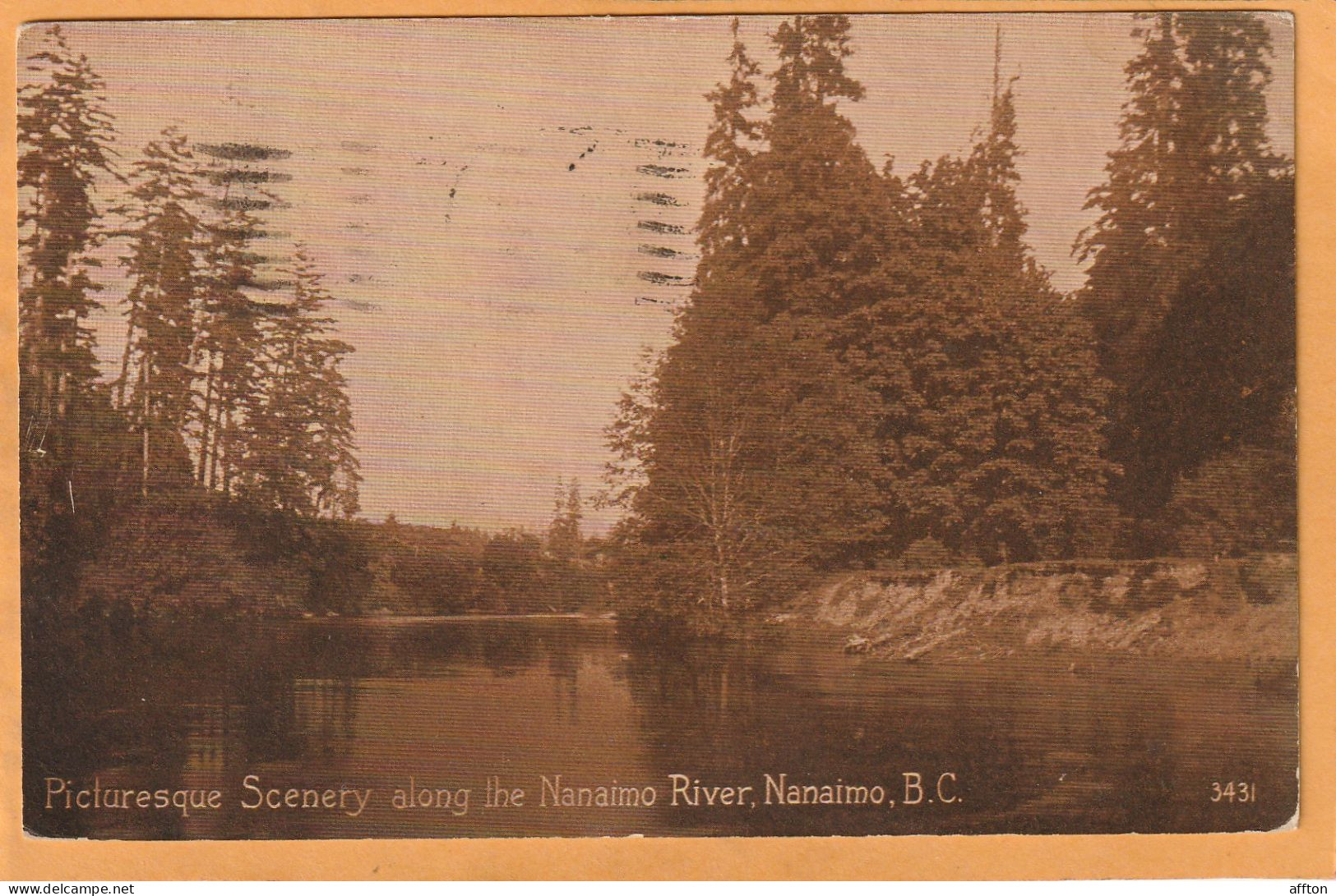 Nanaimo BC Canada Old Postcard - Nanaimo