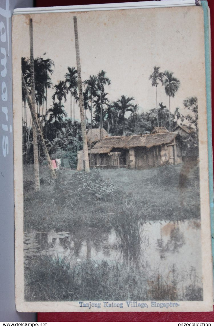 SINGAPOUR    -        TANJONG  KATON  VILLAGE     -     1922 - Malaysia