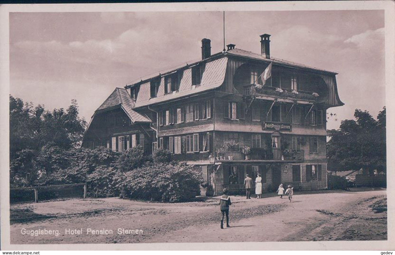 Guggisberg BE, Hotel Pension Sternen (5433) - Guggisberg