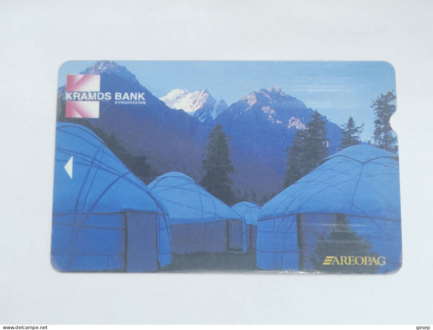 KYRGYZSTAN-(KG-KYR-0001)-NOMAD TENTS-(9)-(10units)-(card Plastic)-(alcatel)-(1997)-used Card+1card Prepiad Free - Kirgisistan