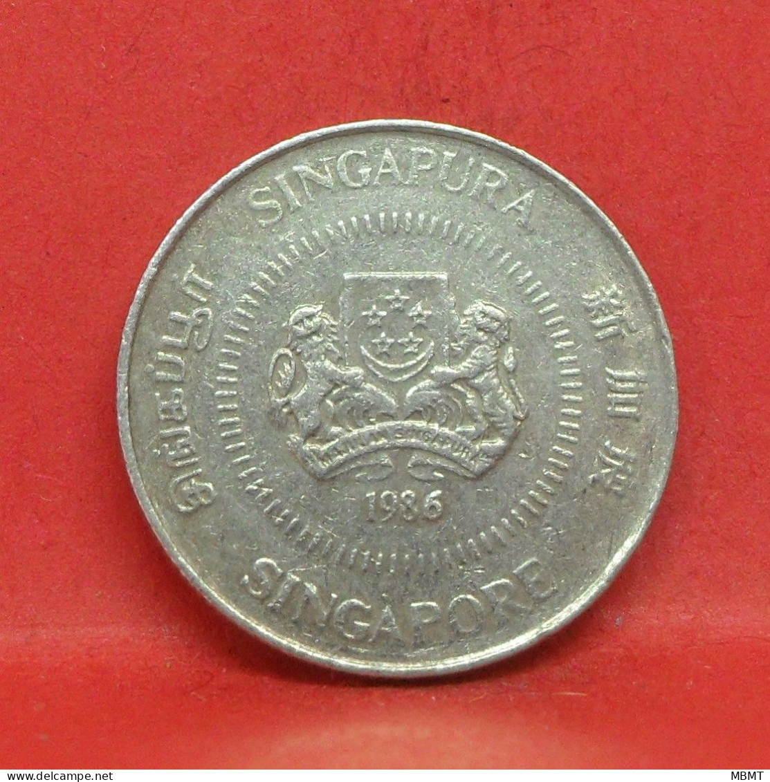 10 Cents 1986 - TTB - Pièce De Monnaie Singapour - Article N°6449 - Singapur