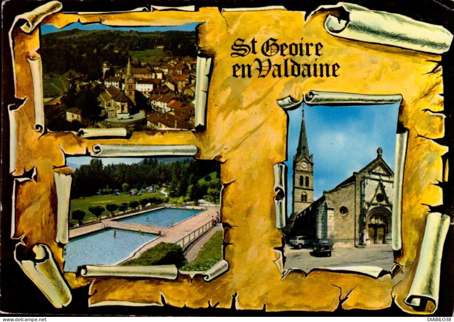 SAINT-GEOIRE-EN-VALDAINE  ( ISERE ) - Saint-Geoire-en-Valdaine