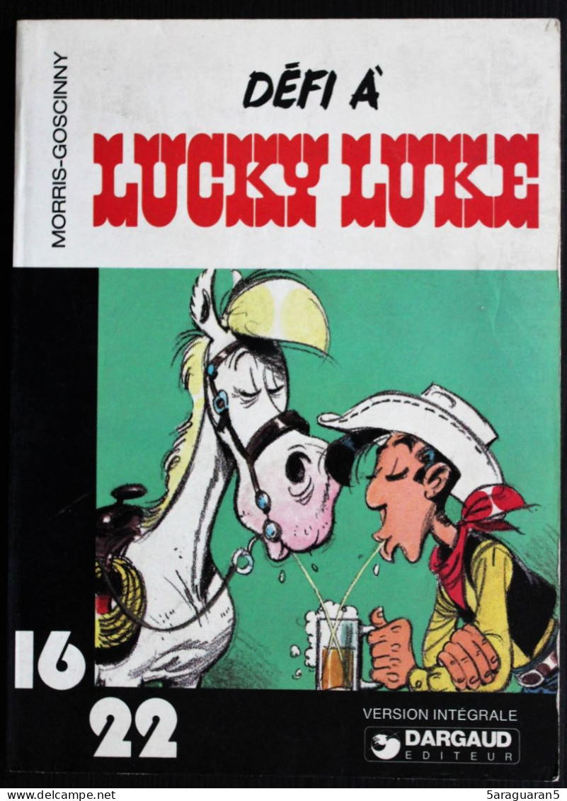BD LUCKY LUKE - HS - Défi à Lucky Luke - EO 1978 Collection 16/22 N°31 - Lucky Luke