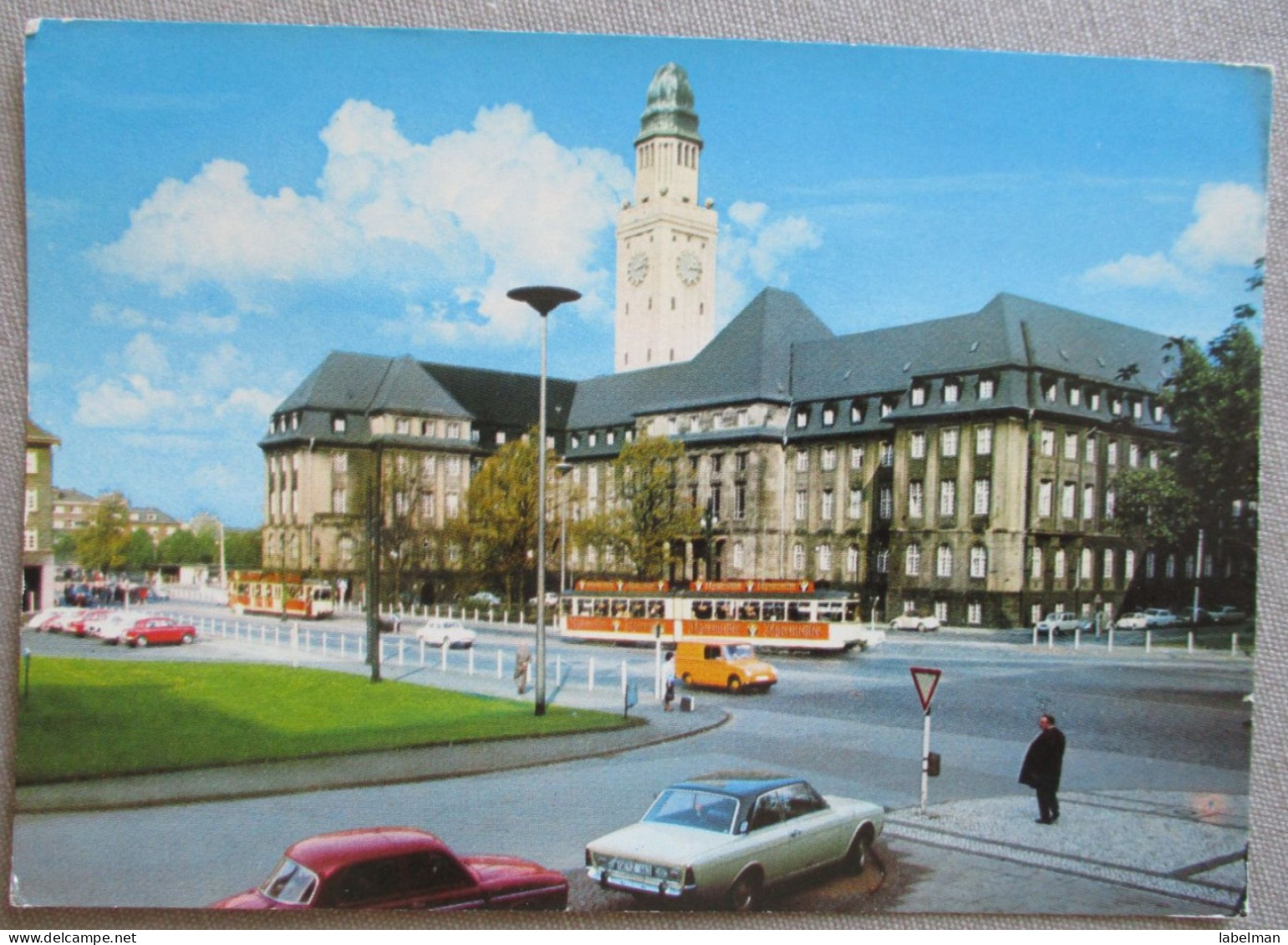 GERMANY DEUTSCHLAND GELSENKIRCHEN BUER RATHAUS PC AK CP POSTCARD ANSICHTSKARTE CARTOLINA POSTKARTE CARD CARTE POSTALE - Bad Bibra