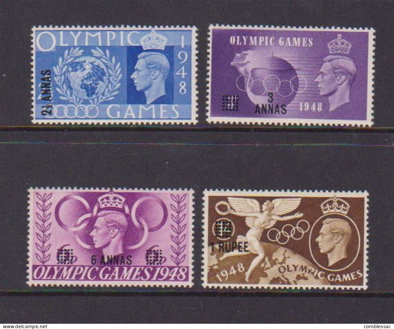 GREAT  BRITAIN    1948    Olympic  Games    Set  Of  4    MNH - Unused Stamps