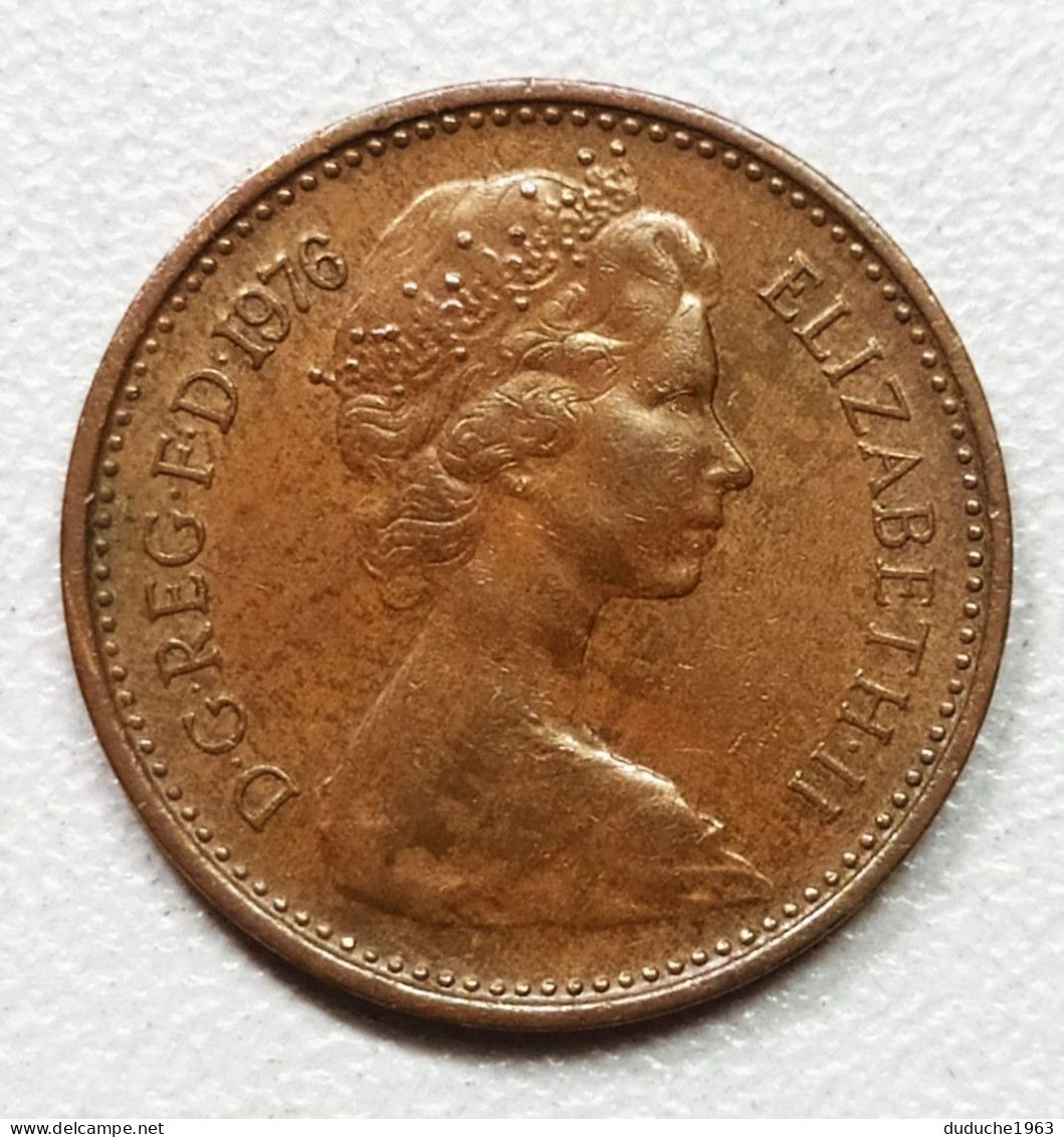 Grande Bretagne - 1/2 Penny 1976 - 1/2 Penny & 1/2 New Penny
