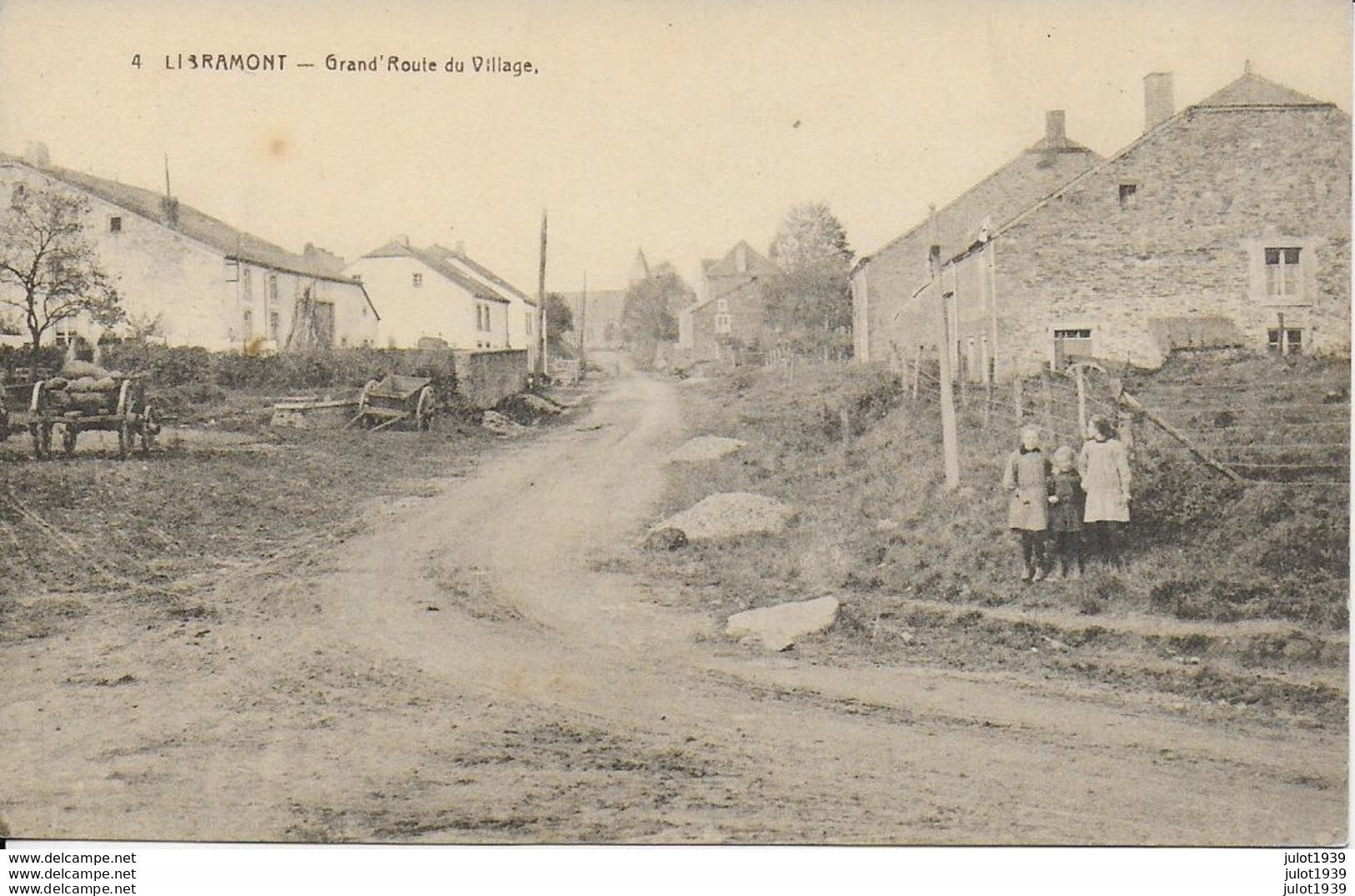 LIBRAMONT ..-- La Grand' Route Du Village . - Libramont-Chevigny