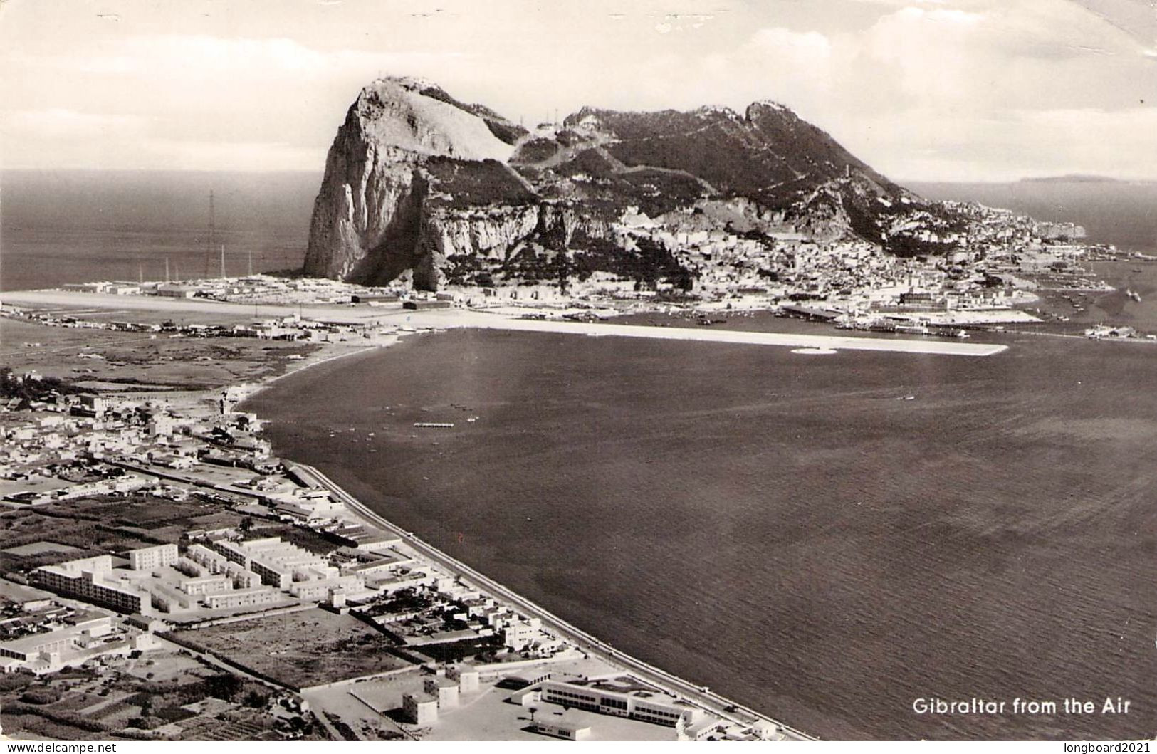 GIBRALTAR - PICTURE POSTCARD 1963 - NICE/FR / *1077 - Gibraltar