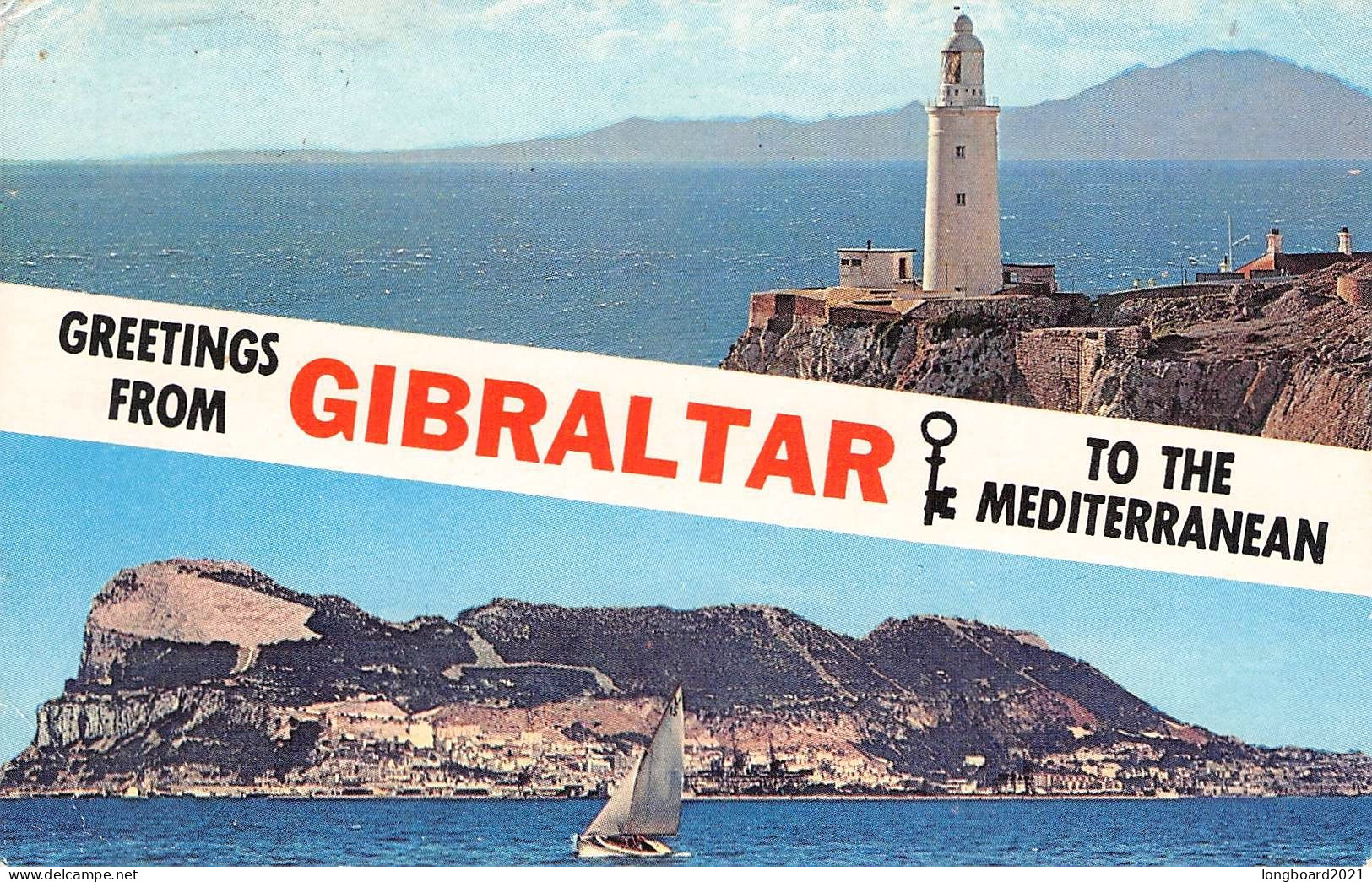 GIBRALTAR - PICTURE POSTCARD 1964 - BERLIN/DE / *1082 - Gibraltar