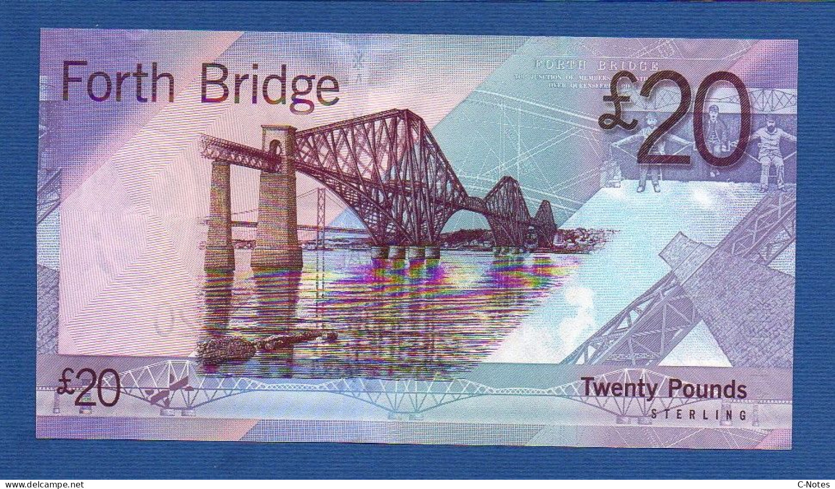 SCOTLAND - P.126a – 20 POUNDS 2007 UNC, S/n AL013883 - 20 Pounds