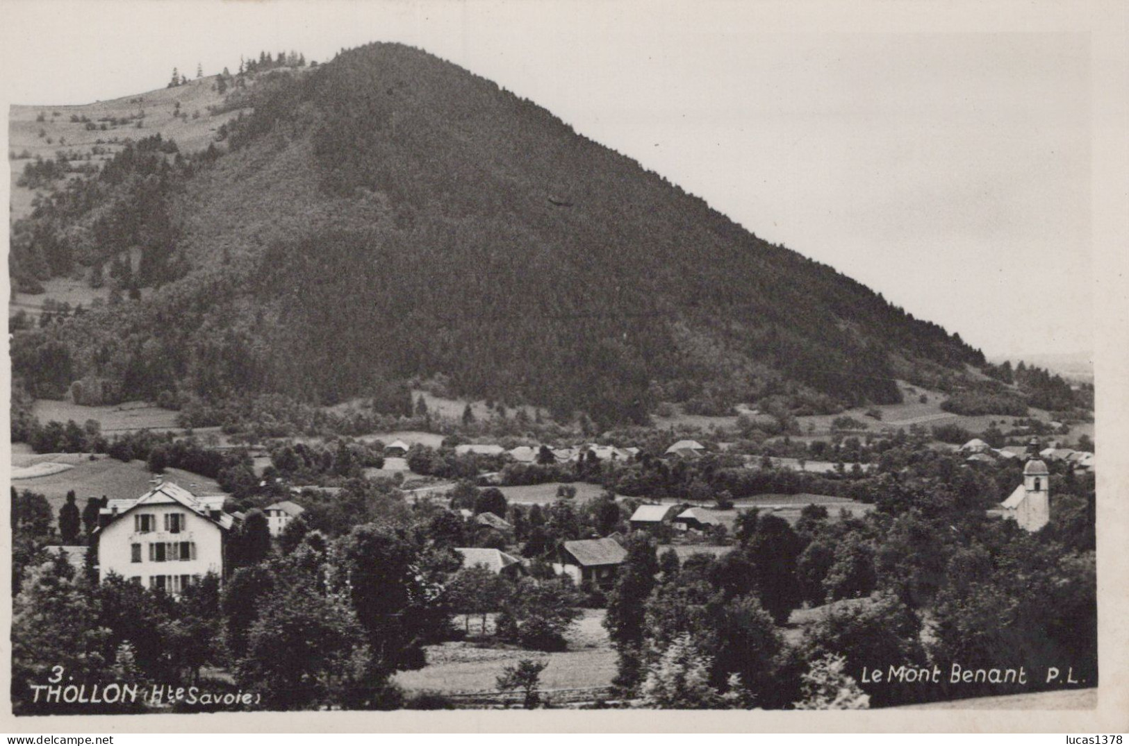 74 / THOLLON / LE MONT BENANT - Thollon