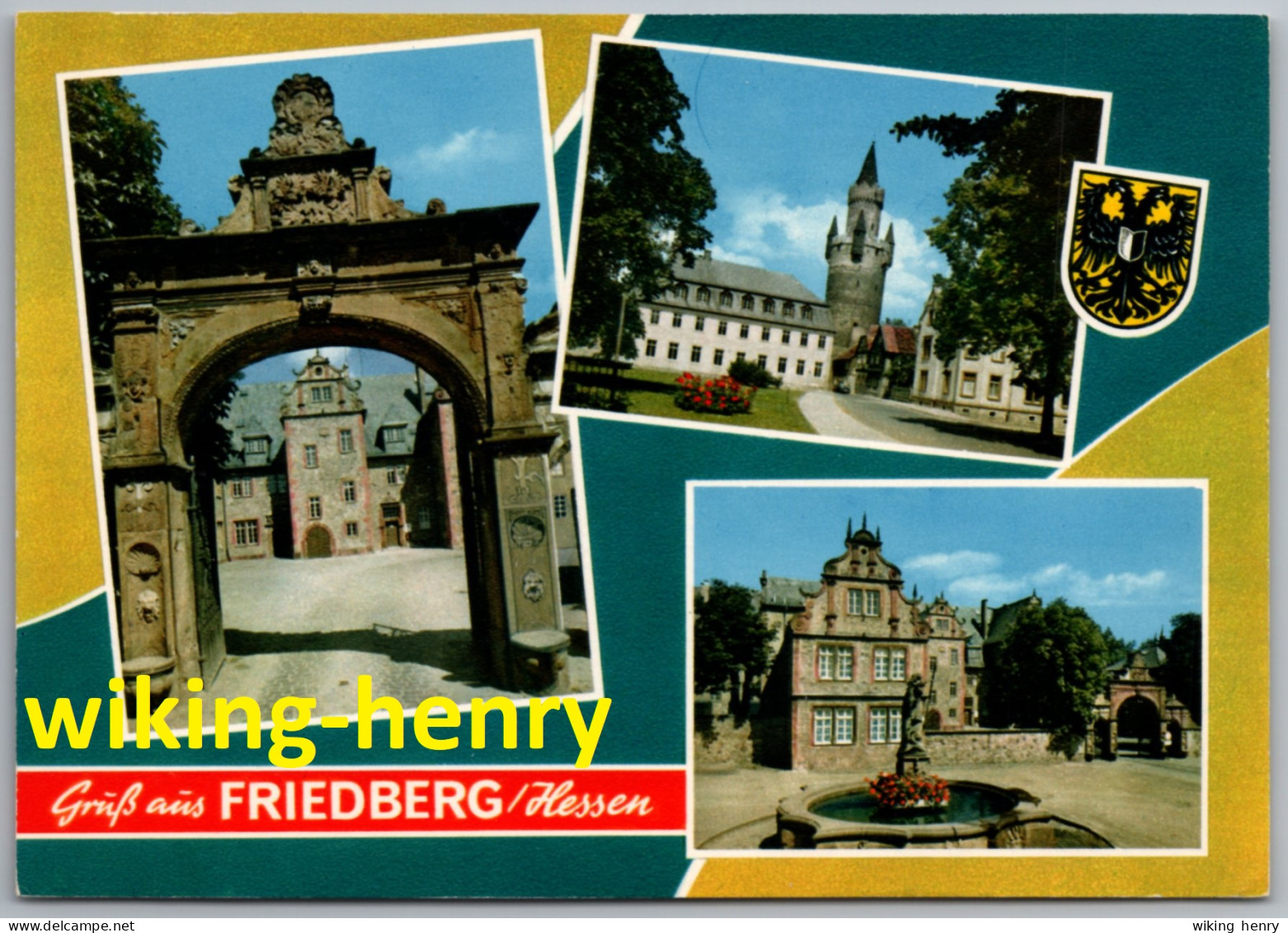 Friedberg - Mehrbildkarte 3 - Friedberg