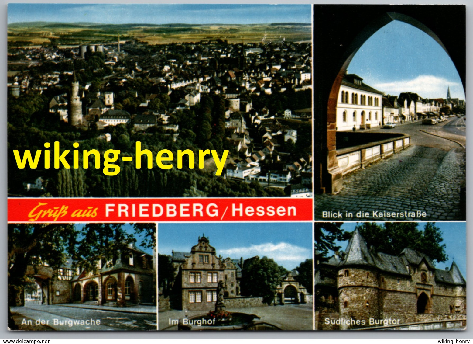 Friedberg - Mehrbildkarte 6 - Friedberg