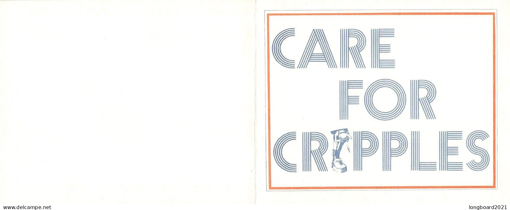 TRANSKEI - FIRST DAY 1978-11-30 CARE FOR CRIPLES / *1092 - Transkei