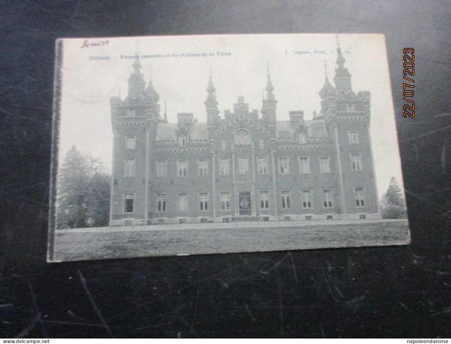 Dilbeek, Facade Posterieure Du Chateau De Viron - Dilbeek