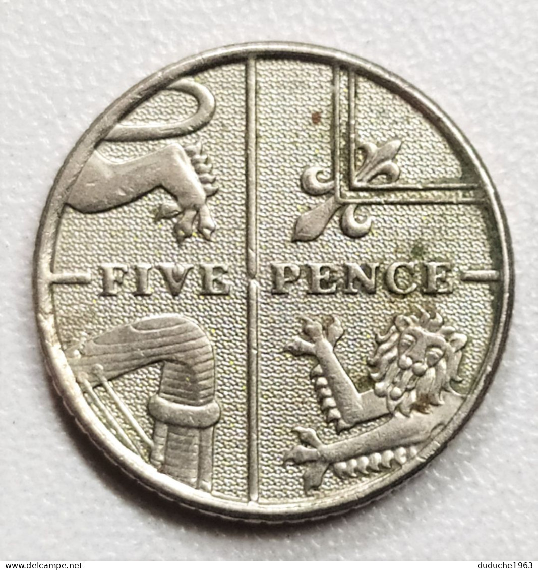 Grande Bretagne - 5 Pence 2008 - 5 Pence & 5 New Pence