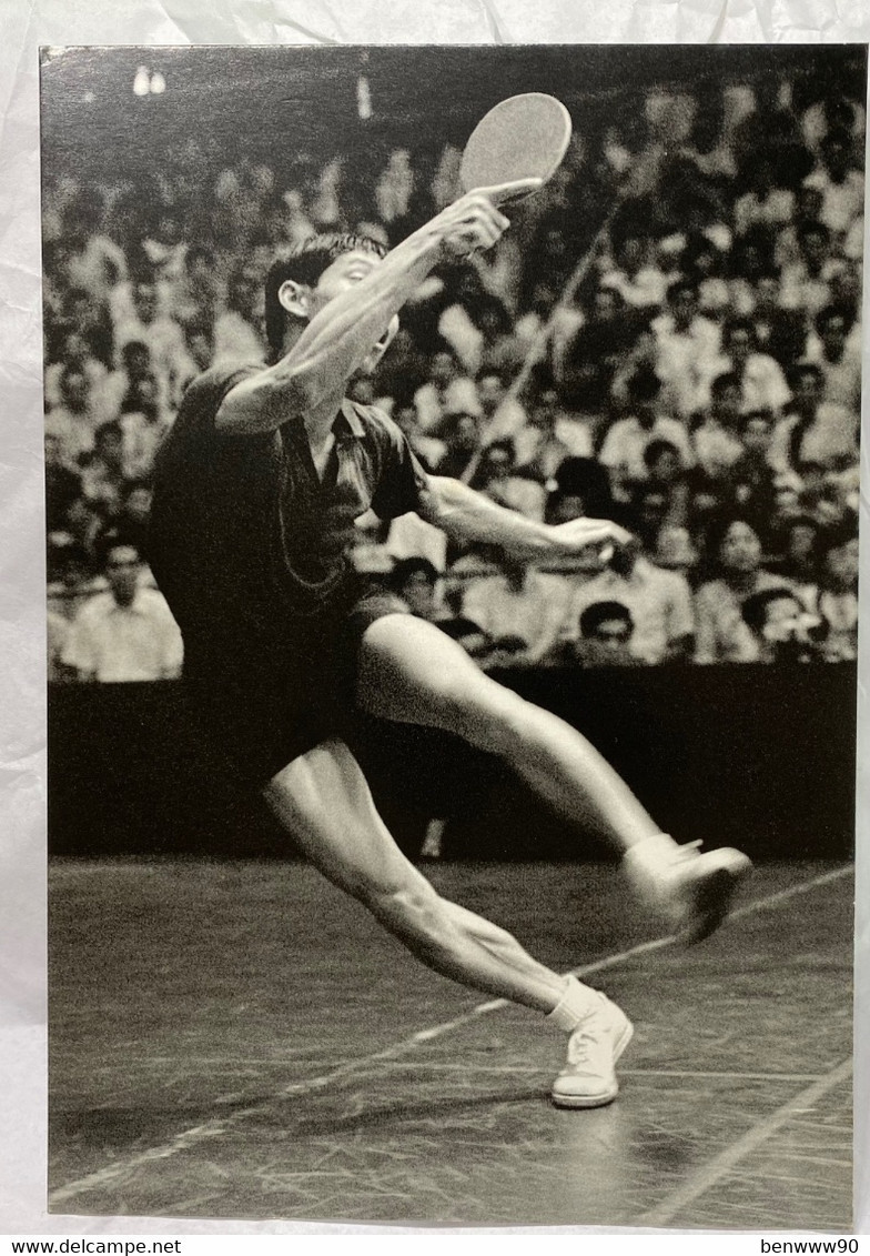 Table Tennis Player, Hong Kong Postcard, South China Morning Post - Tischtennis